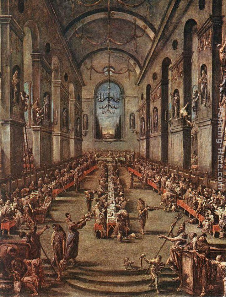 Alessandro Magnasco The Observant Friars in the Refectory